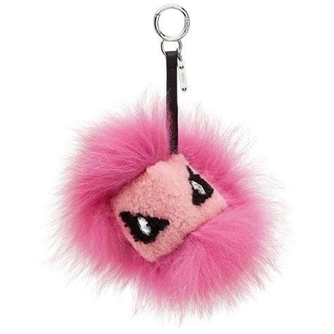 cheap fendi fur charm|Fendi monster bag charm.